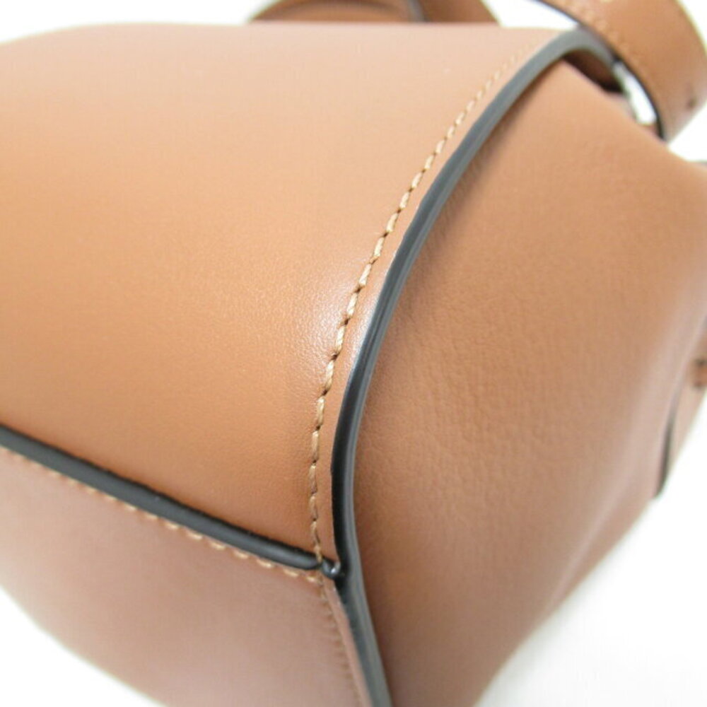 LOEWE Hammock Shoulder Bag Leather Brown - Picture 8 of 10